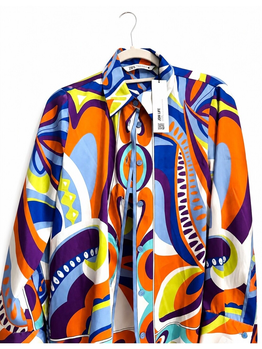 Zara Pucci Inspired XS Set Blouse + Skirt